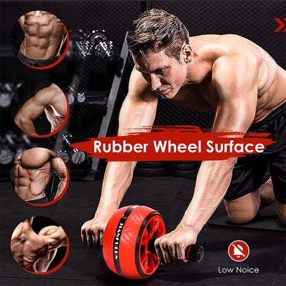 Ab Roller for Abs Workout Ab Roller Wheel Exercise Strength Training Home Gym Fitness Equipment Exercises Abdominal Strength